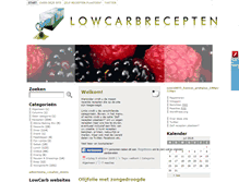 Tablet Screenshot of lowcarbrecepten.nl